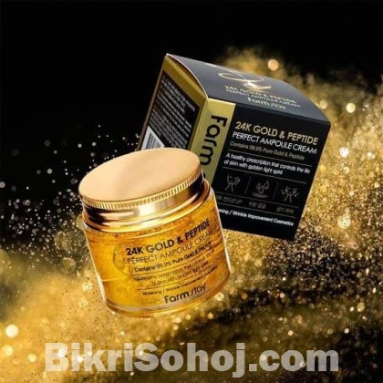 Farmstay 24k Gold & peptide Perfect Ampoule Cream